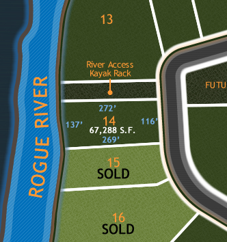 River Bluffs Lot Diagram