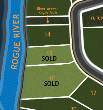 River Bluffs Lot Diagram