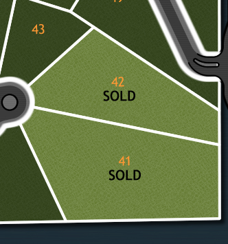 River Bluffs Lot Diagram