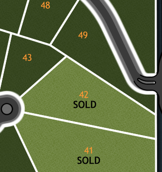 River Bluffs Lot Diagram